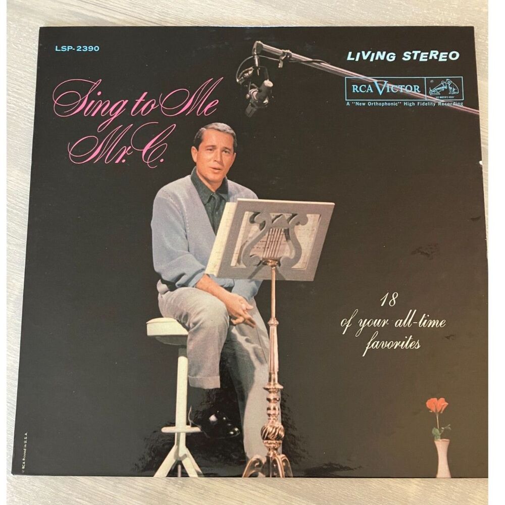 Perry Como "Sing to Me, Mr. C." vinyl